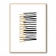 Gold on Black Lines Gold on Black Lines