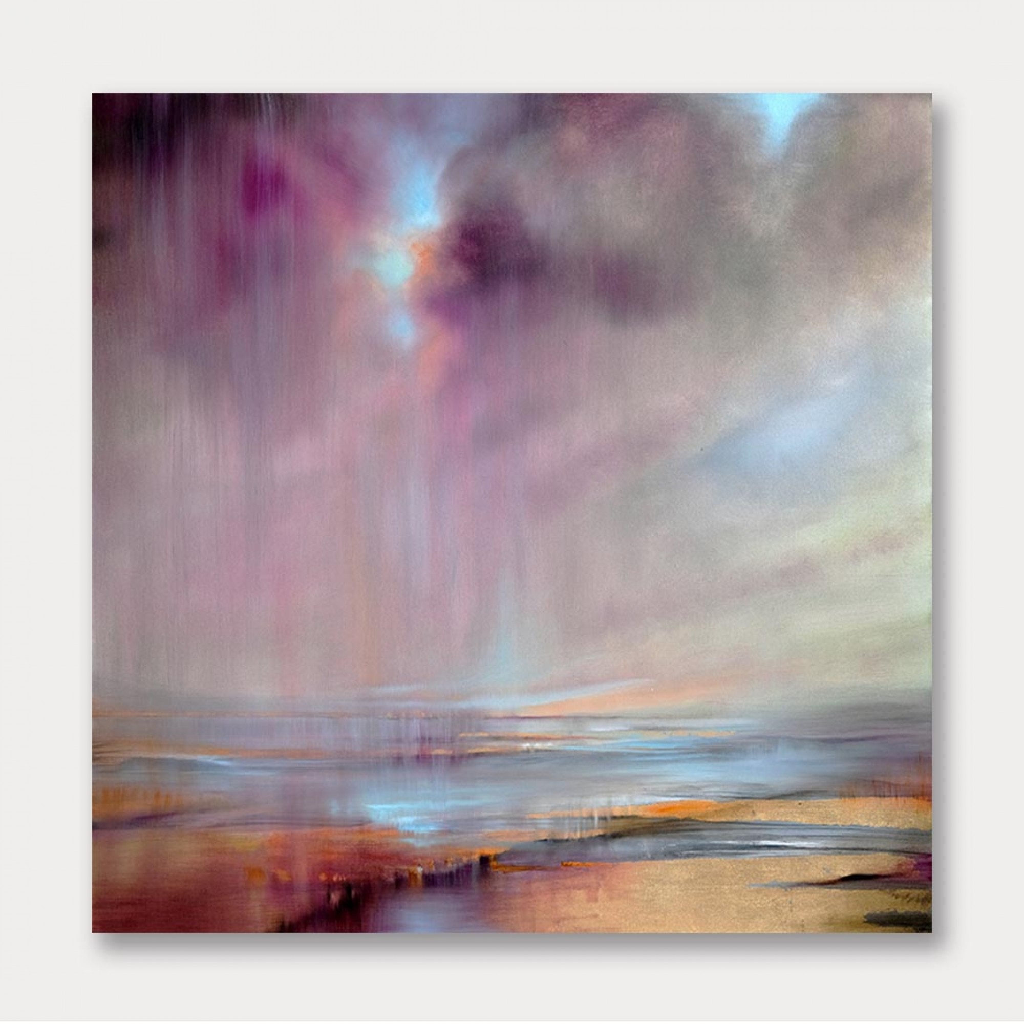 And then the Sky Tears Open Abstract Wall Art