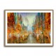 City of Lights Abstract Wall Art