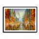 City of Lights Abstract Wall Art