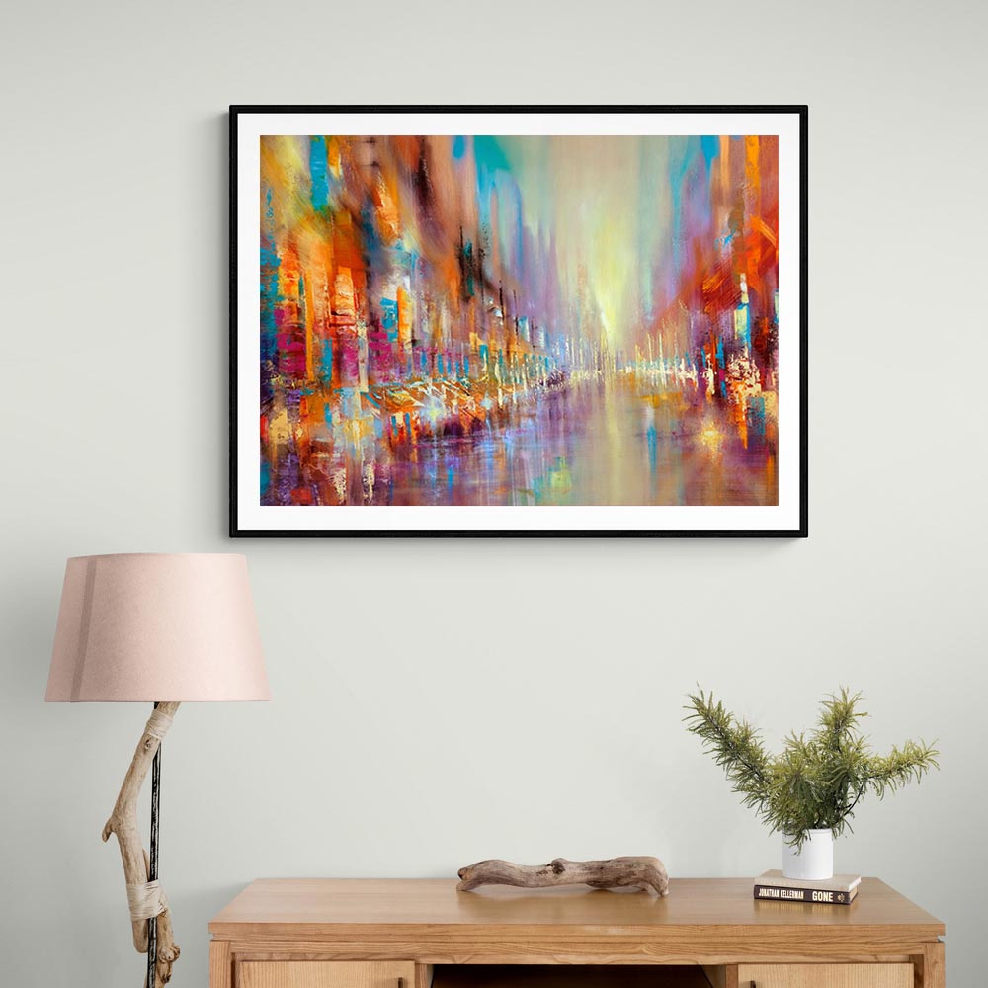 Street Life Abstract Wall Art