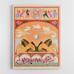 Rabbit Jumps Over the Moon