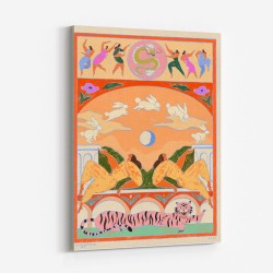 Rabbit Jumps Over the Moon