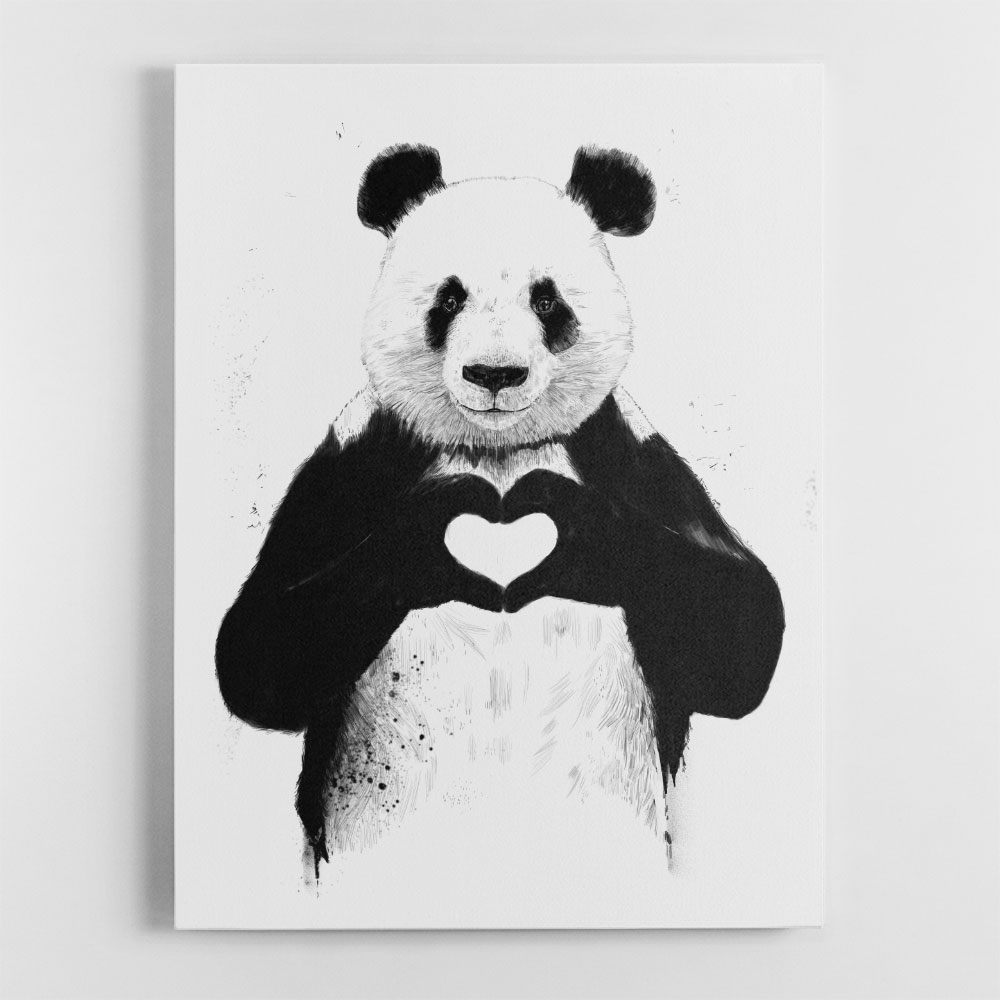 All You Need Is Love Panda