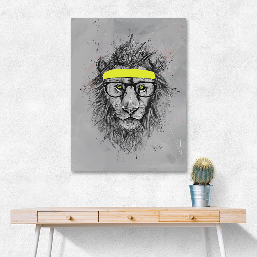 Hipster Lion