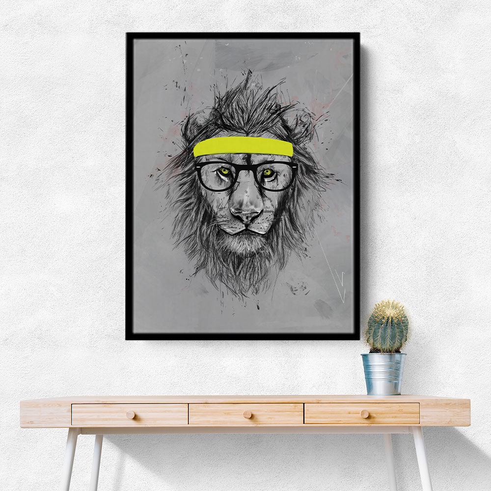 Hipster Lion