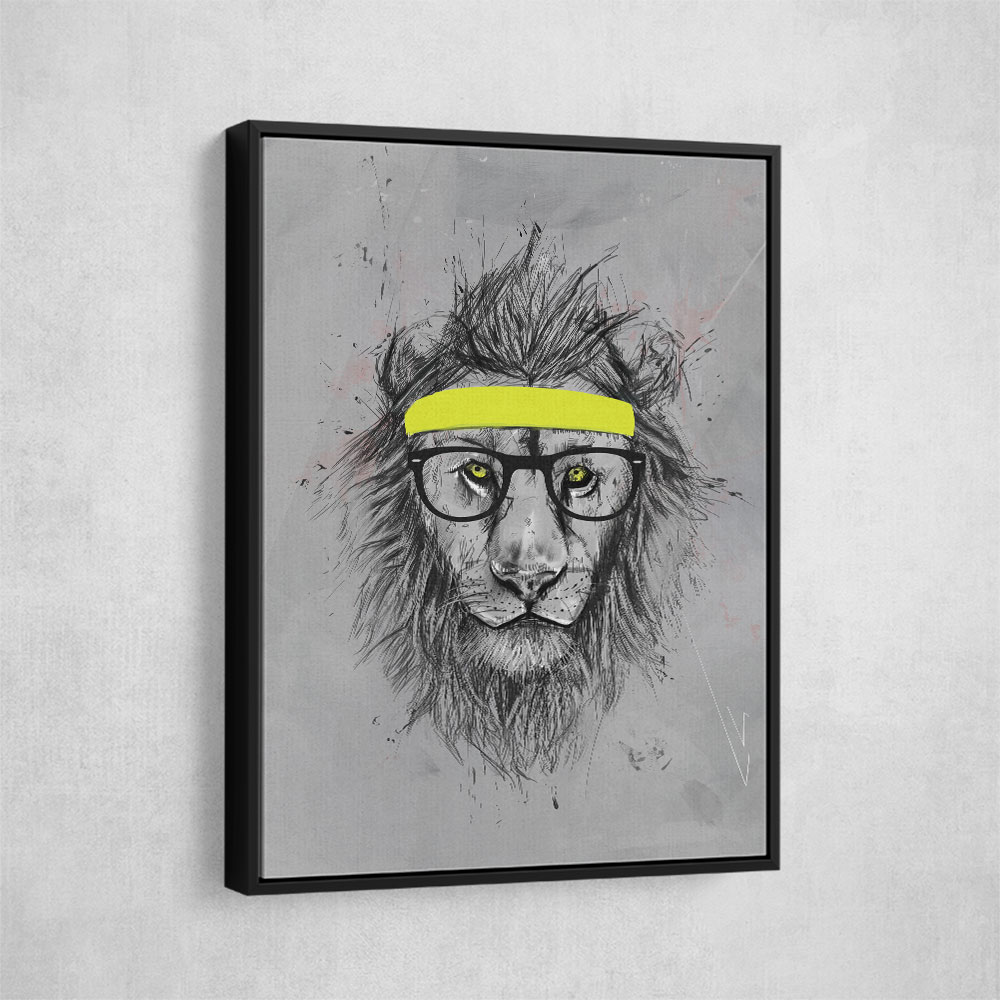 Hipster Lion