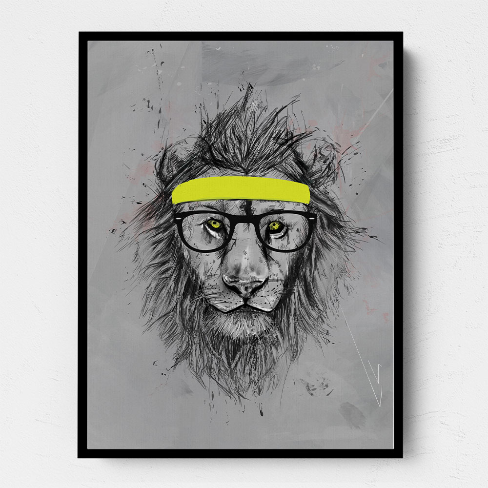 Hipster Lion