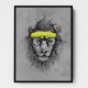 Hipster Lion Hipster Lion