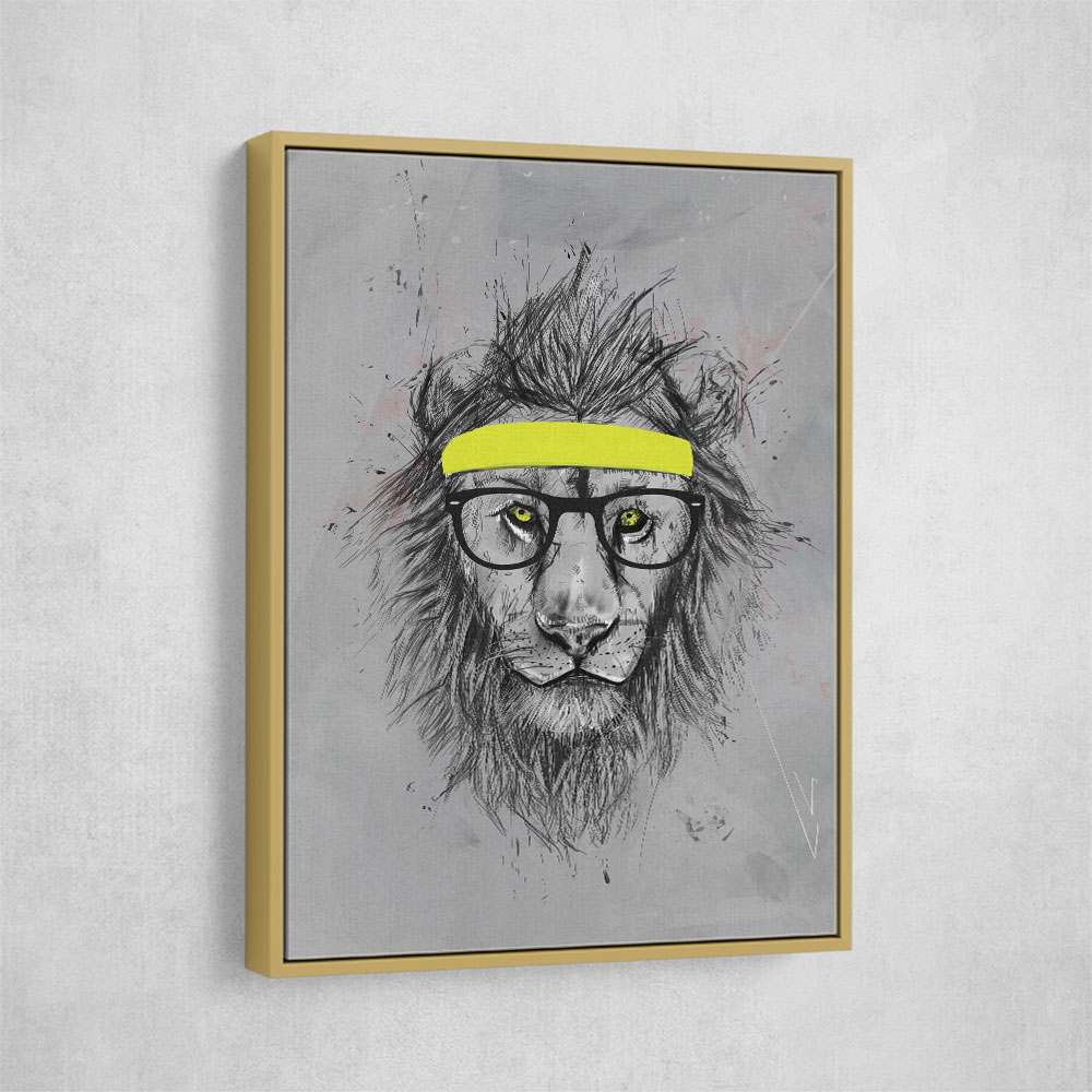 Hipster Lion