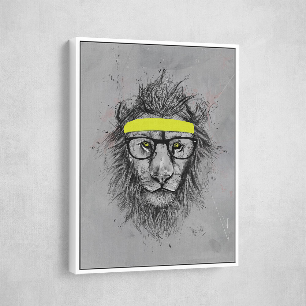 Hipster Lion