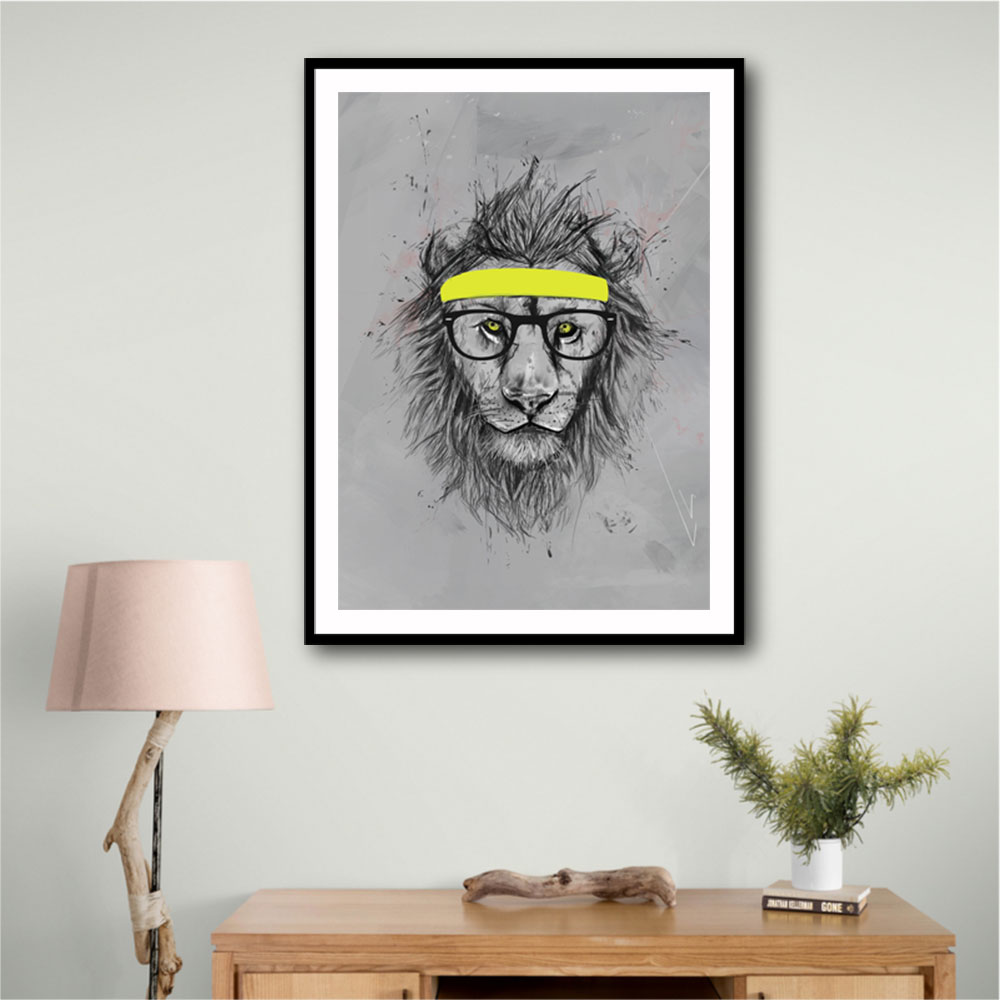 Hipster Lion