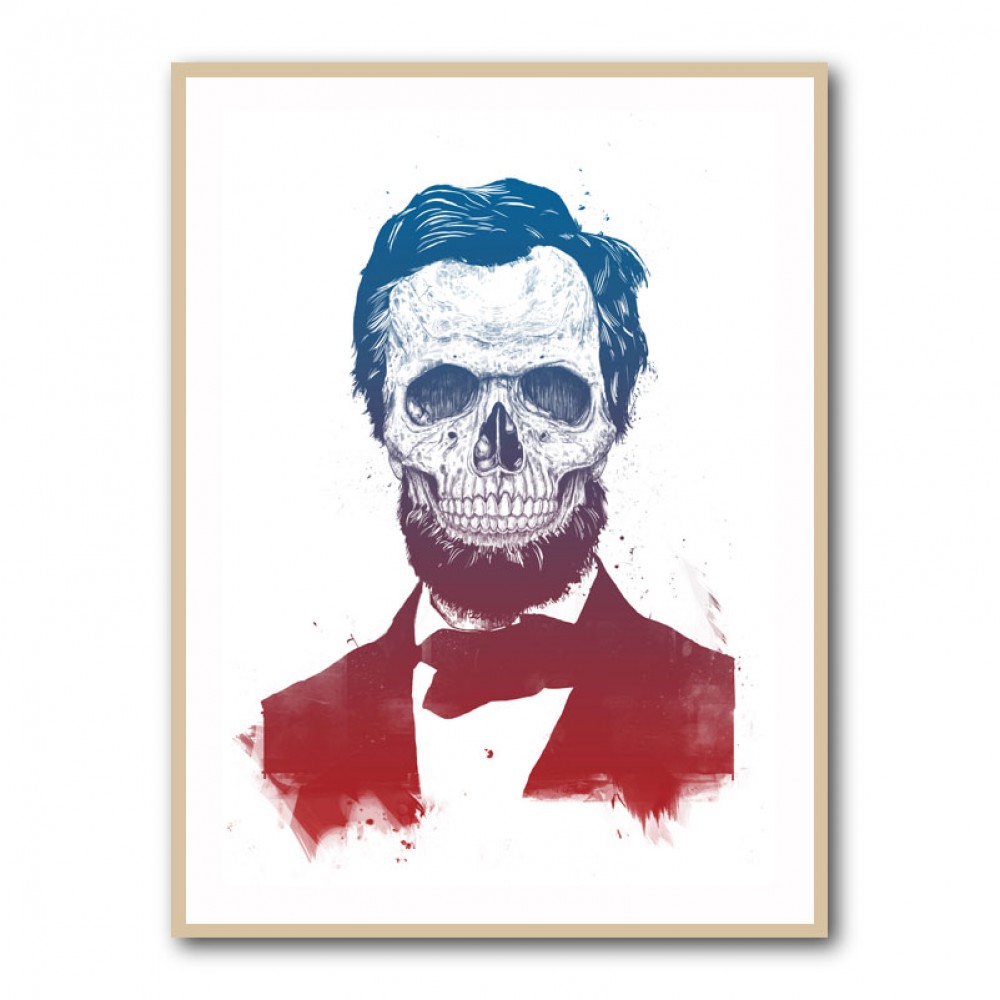 Dead Lincoln Wall Art