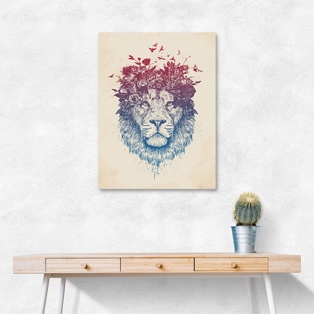 Floral Lion