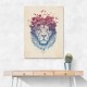 Floral Lion