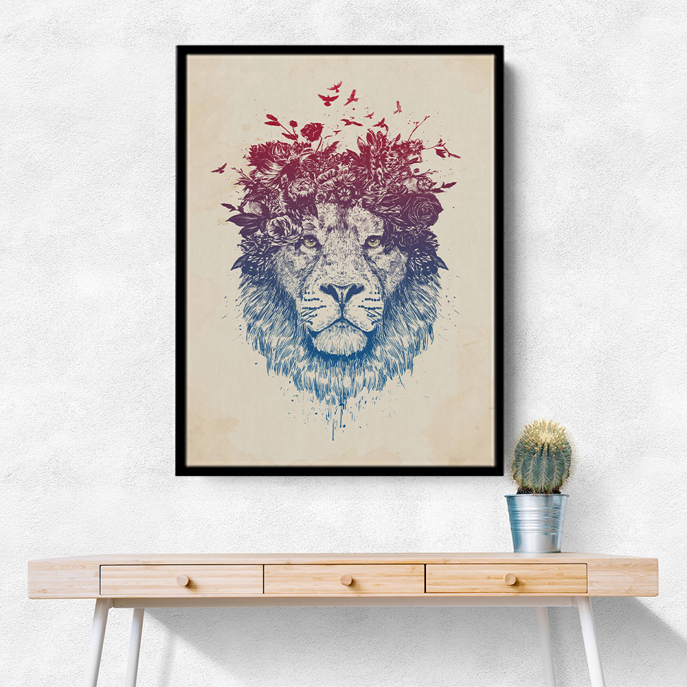 Floral Lion