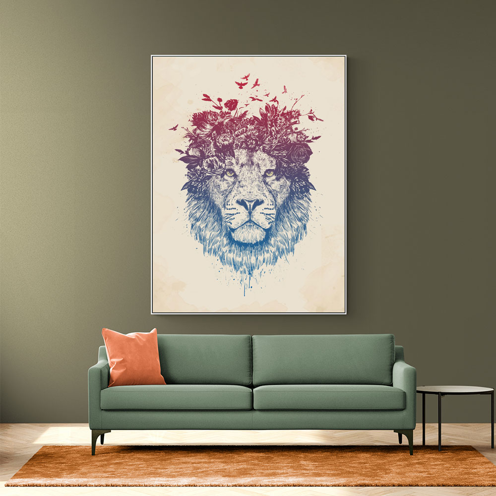 Floral Lion