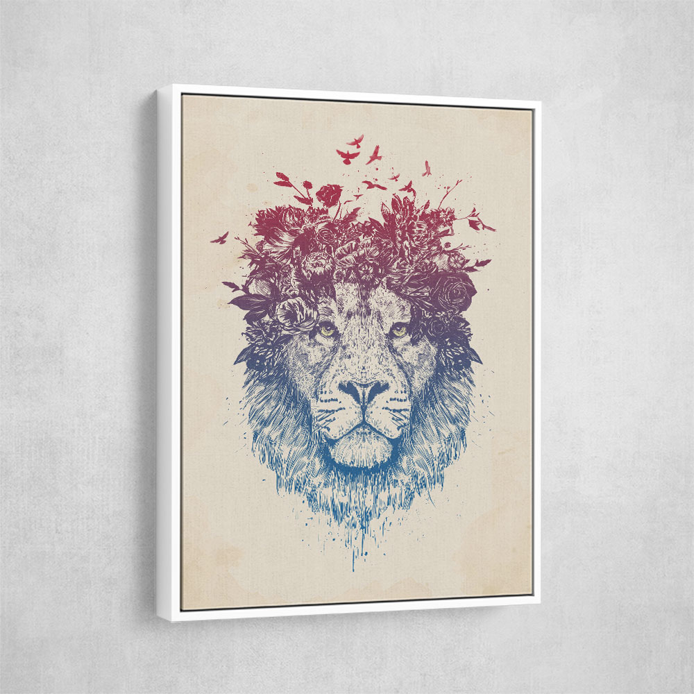 Floral Lion