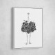 Floral Ostrich Floral Ostrich