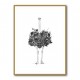 Floral Ostrich Floral Ostrich