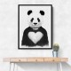 Lovely Panda Wall Art