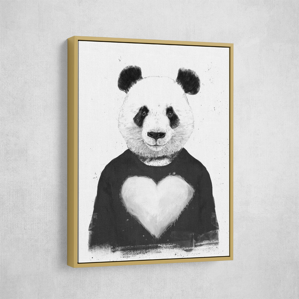 Lovely Panda Wall Art