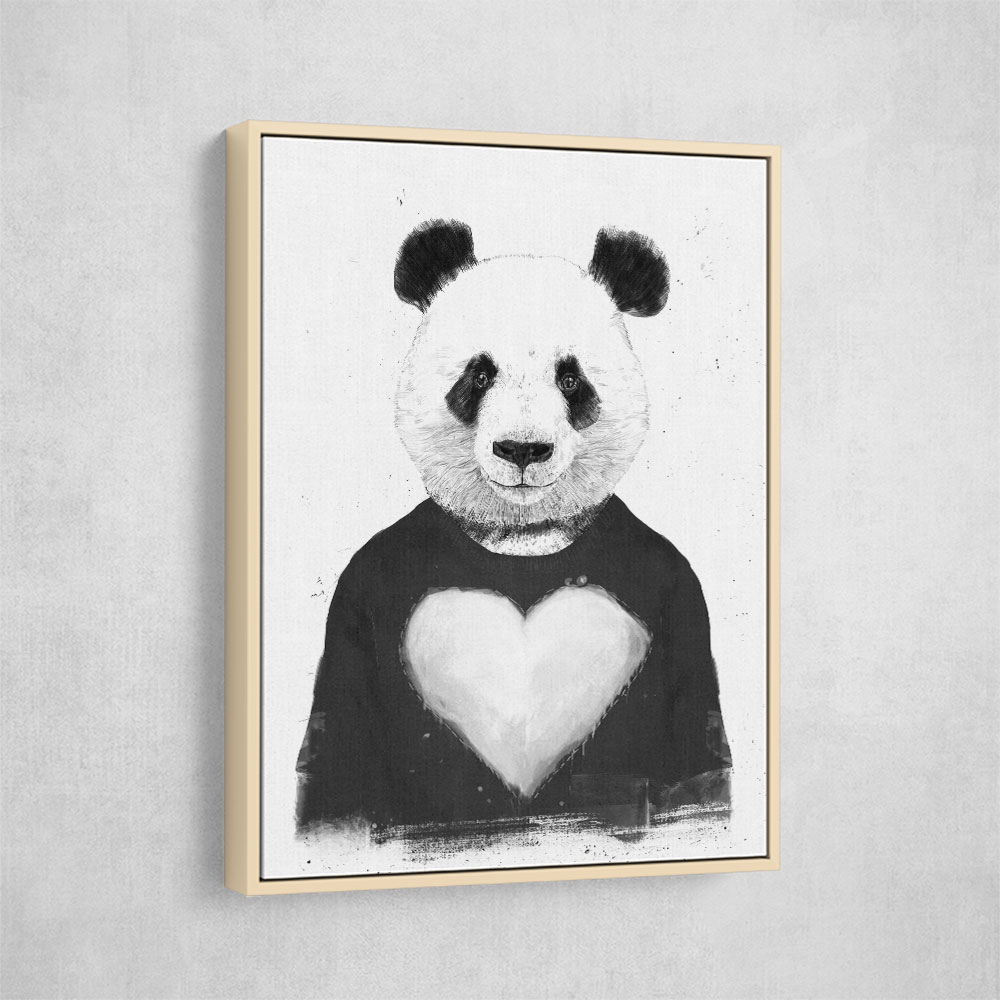 Lovely Panda Wall Art