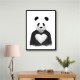 Lovely Panda Wall Art