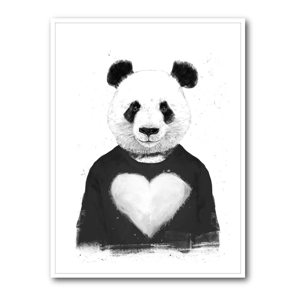 Lovely Panda Wall Art