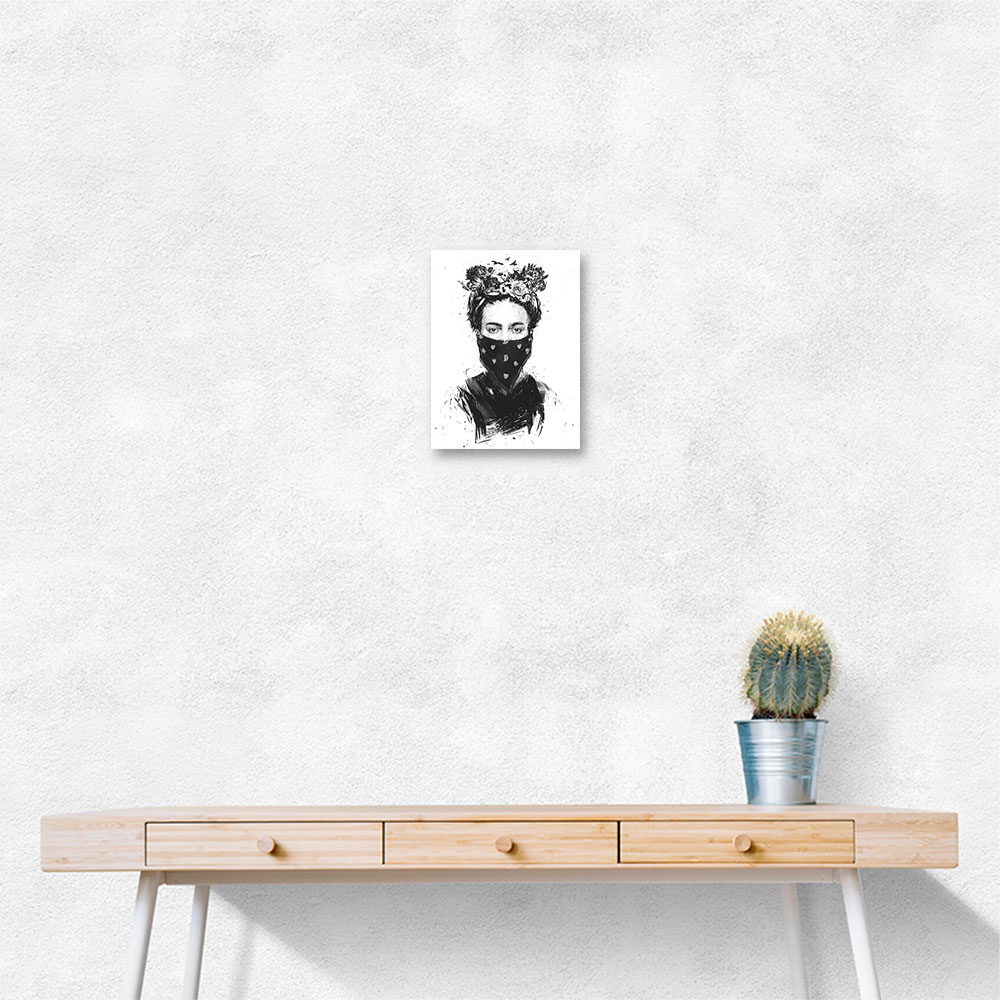 Rebel Girl Wall Art by Balazs Solti