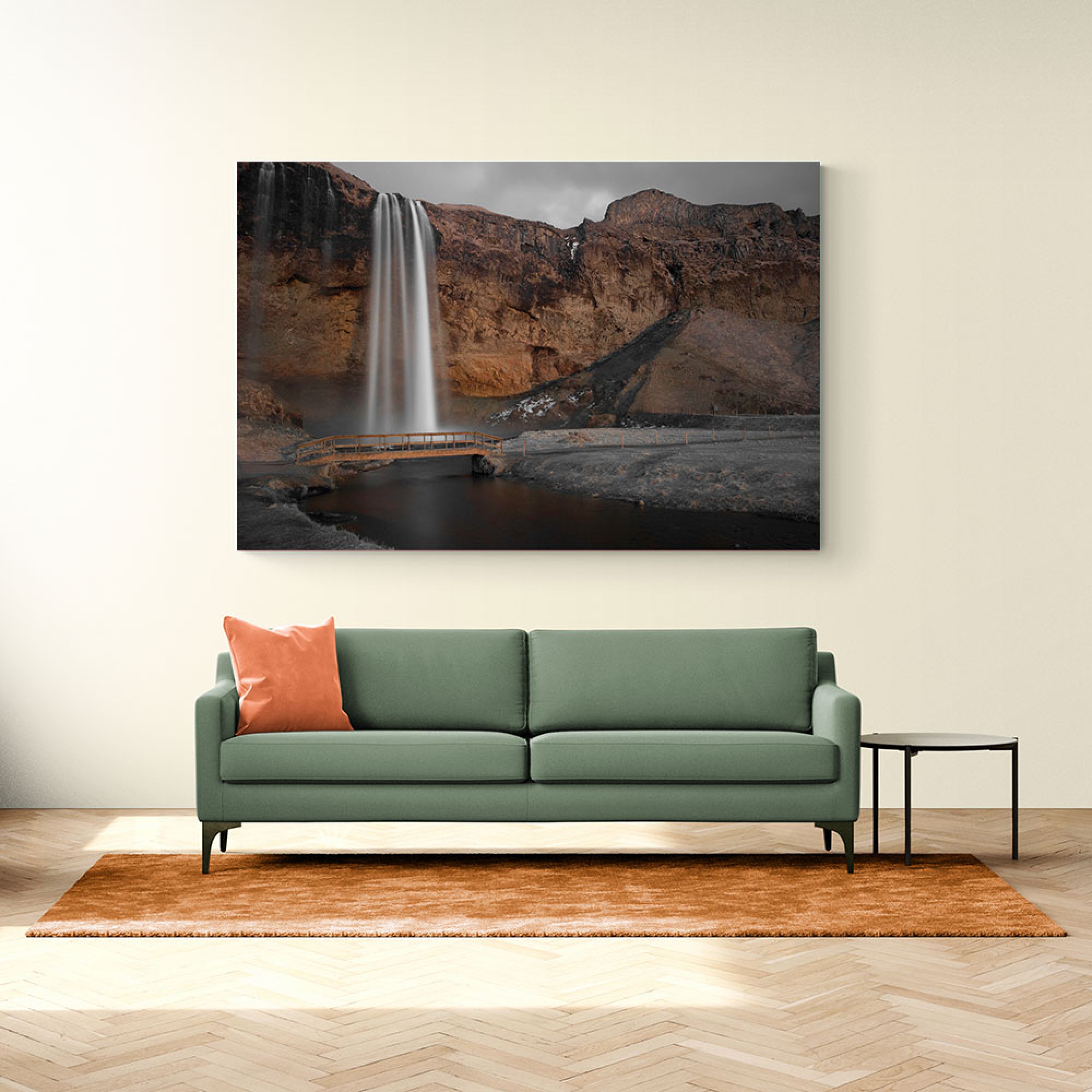 Seljalandsfoss By Baz Diprose Wall Art