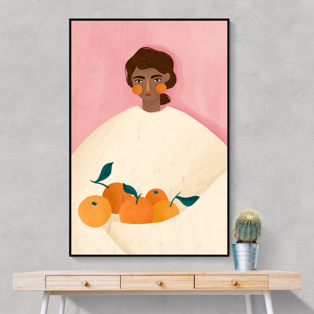 The Woman With the Oranges