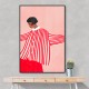 The Woman With the Red Stripes
