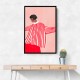 The Woman With the Red Stripes