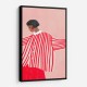 The Woman With the Red Stripes