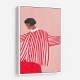 The Woman With the Red Stripes