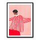 The Woman With the Red Stripes