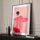 The Woman With the Red Stripes