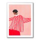 The Woman With the Red Stripes