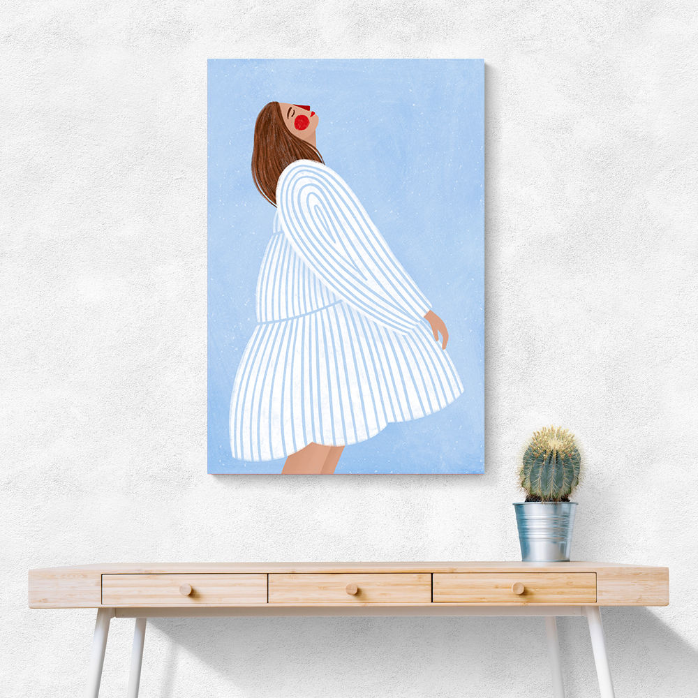 The Woman With the Blue Stripes The Woman With the Blue Stripes