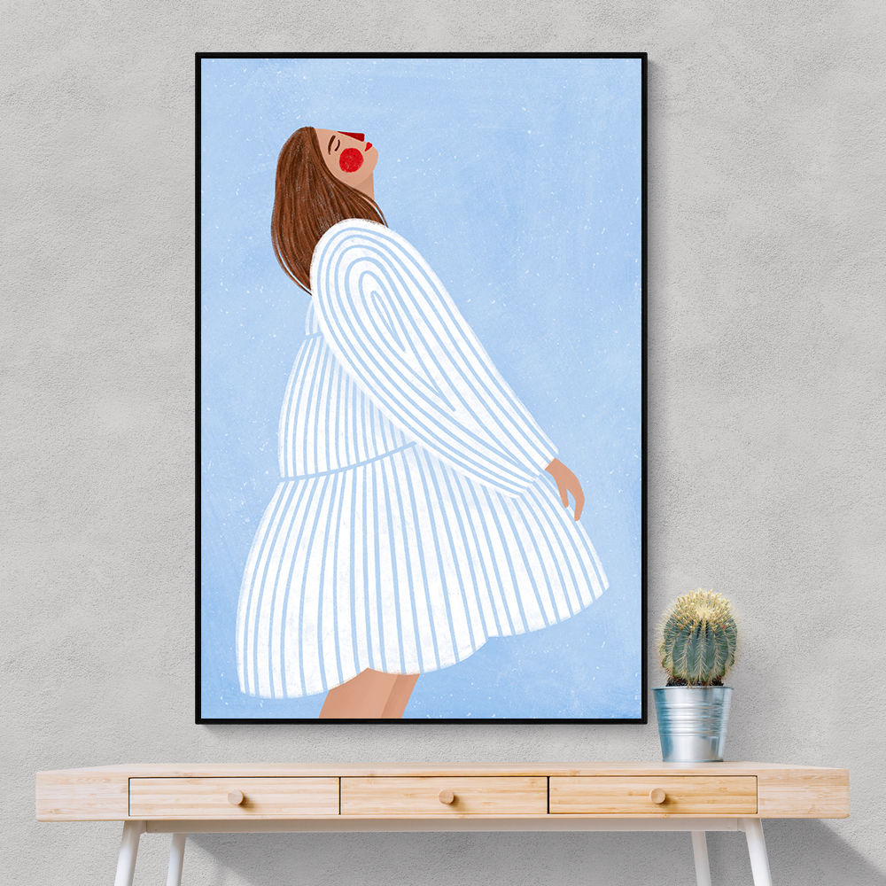 The Woman With the Blue Stripes The Woman With the Blue Stripes