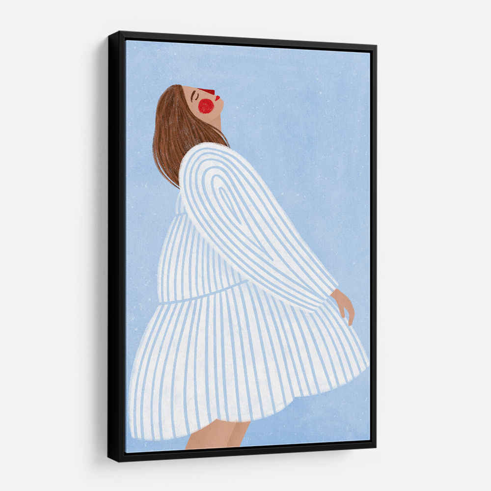The Woman With the Blue Stripes The Woman With the Blue Stripes