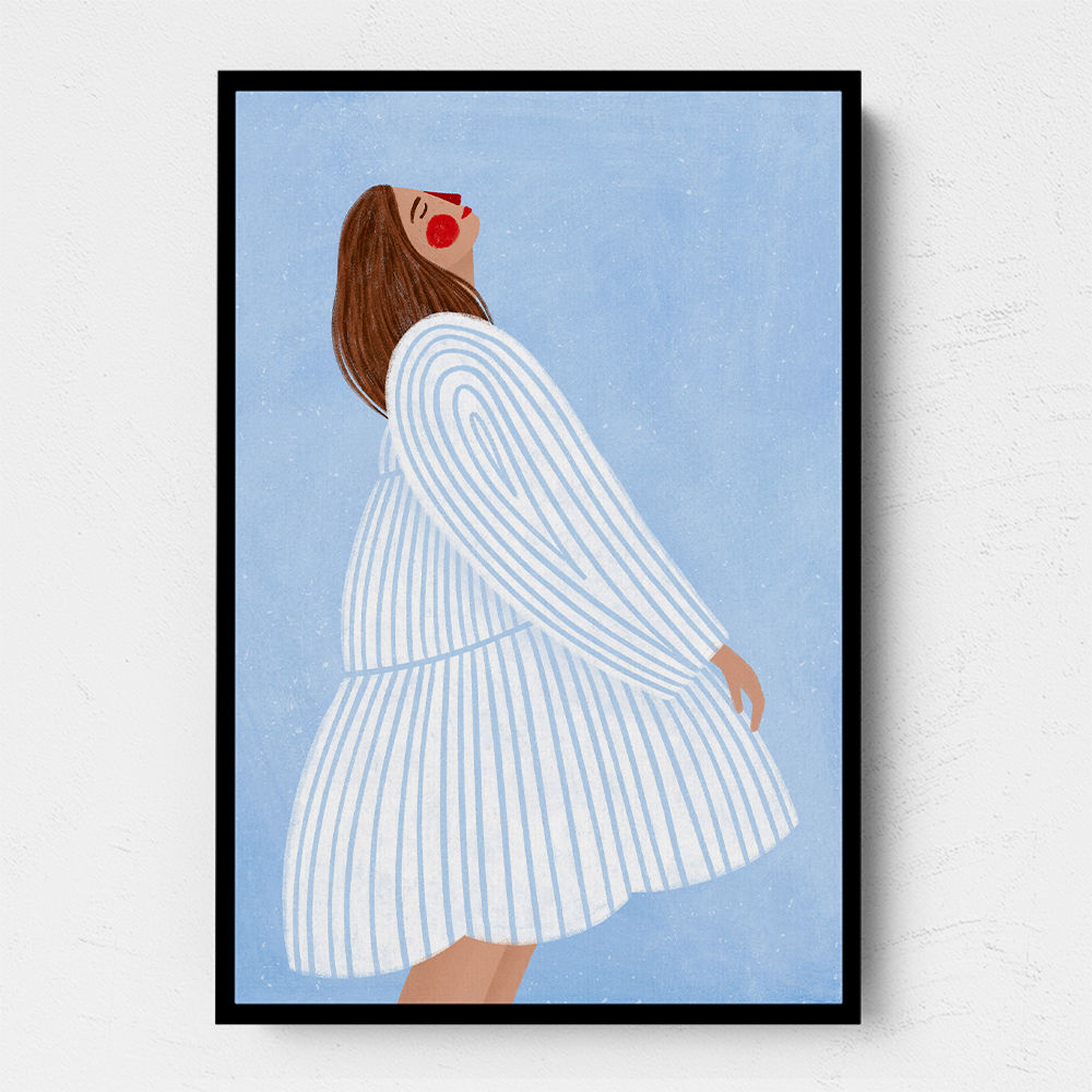 The Woman With the Blue Stripes The Woman With the Blue Stripes