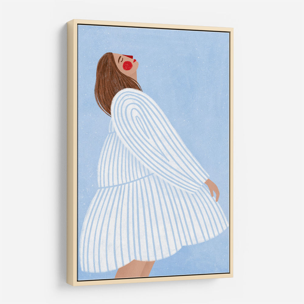 The Woman With the Blue Stripes The Woman With the Blue Stripes
