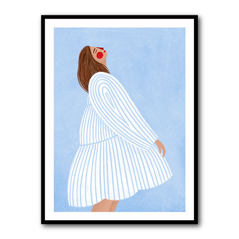 The Woman With the Blue Stripes The Woman With the Blue Stripes