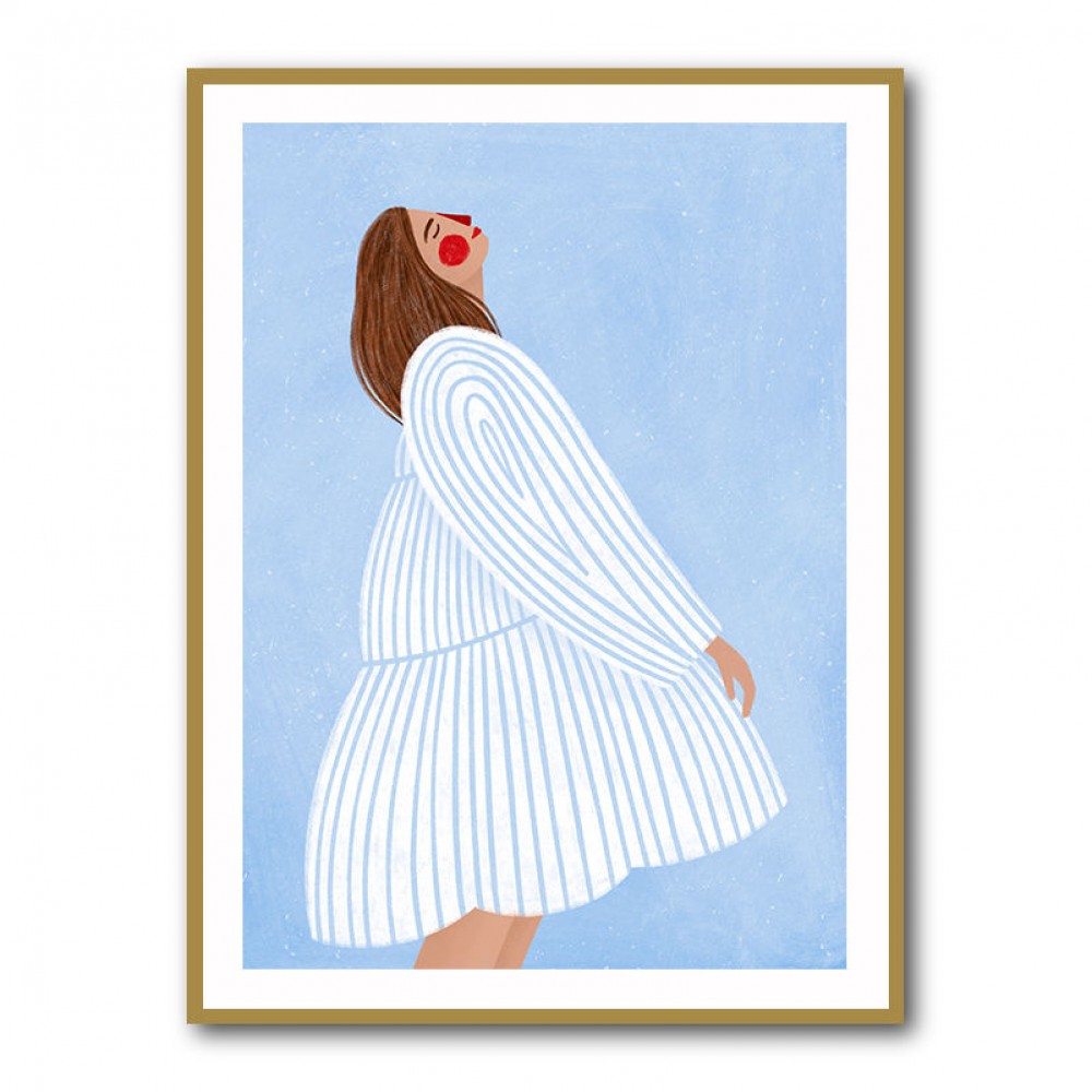 The Woman With the Blue Stripes The Woman With the Blue Stripes