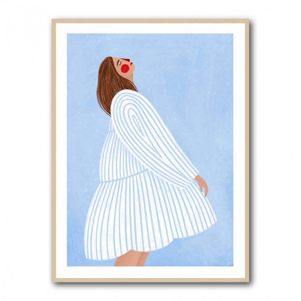 The Woman With the Blue Stripes The Woman With the Blue Stripes