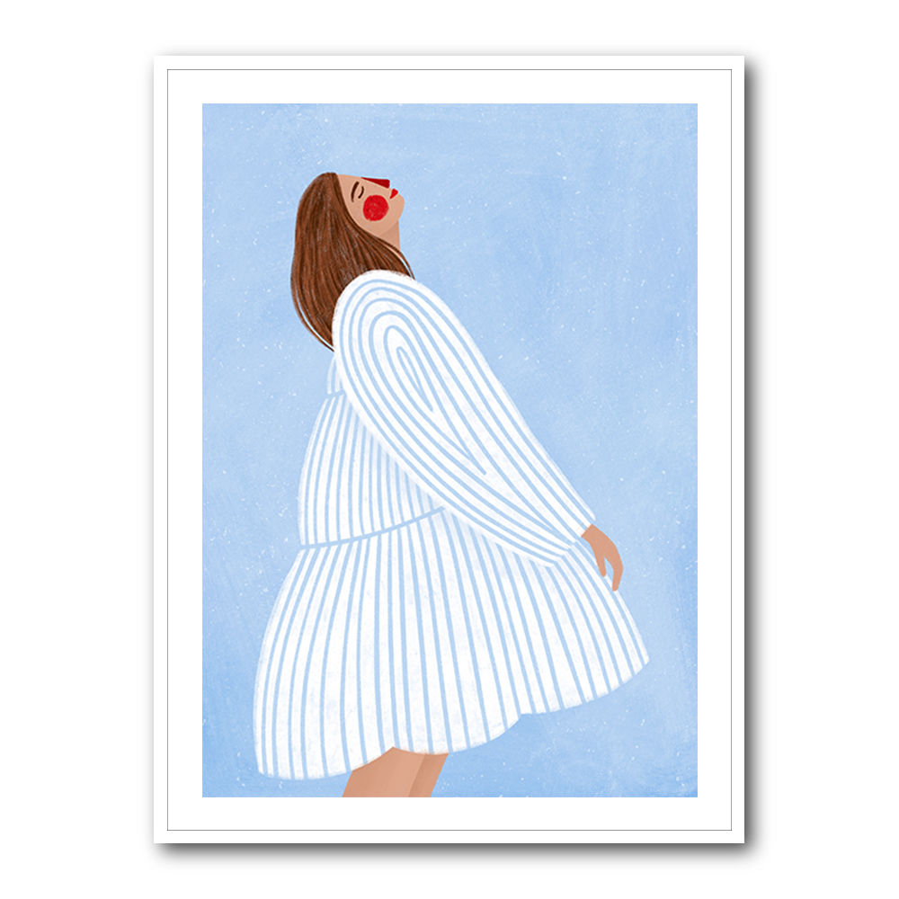 The Woman With the Blue Stripes The Woman With the Blue Stripes