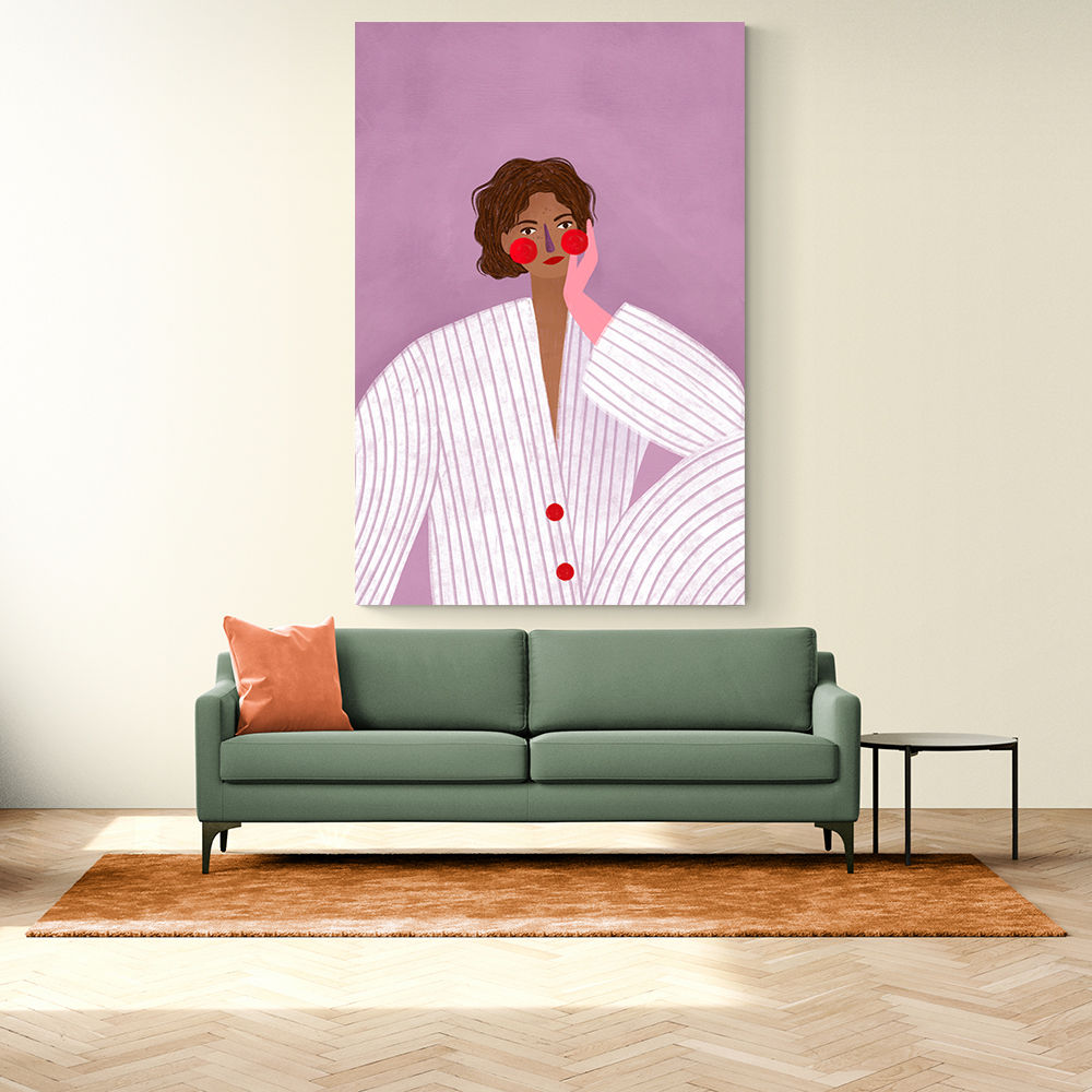 The Woman With the Pink Glove