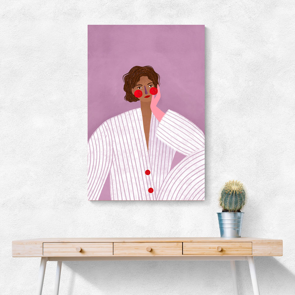 The Woman With the Pink Glove
